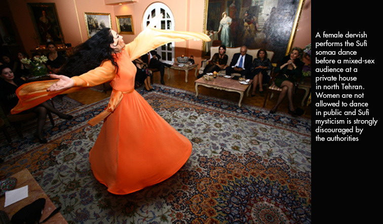 Dervish  dance Tehran 